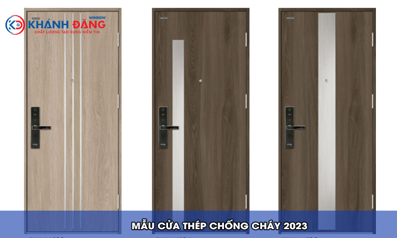 Mẫu cửa thép chống cháy căn hộ chung cư