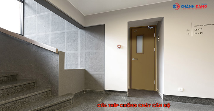 Báo giá cửa thép chống cháy căn hộ chung cư