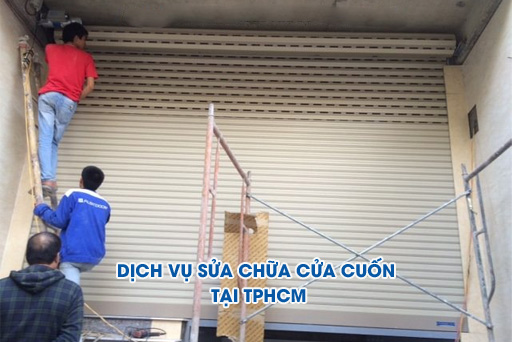 Sửa chữa cửa cuốn tại TPHCM uy tín, giá tốt