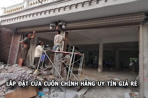 lắp đặt cửa cuốn giá rẻ uy tín tại tphcm