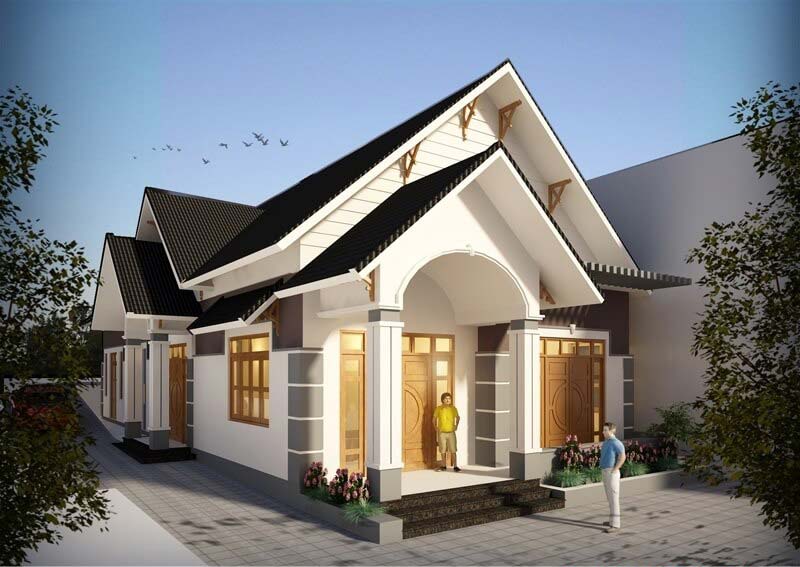 Tiêu chuẩn thiết kế nhà cấp 4 mái thái