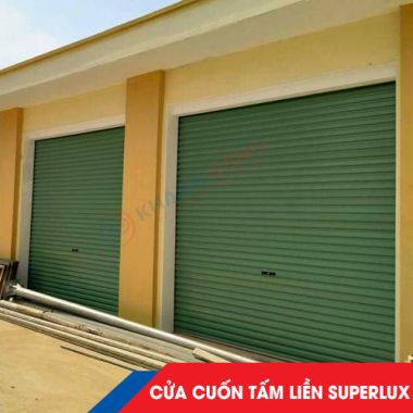 Cửa cuốn tấm liền Superlux Doortech