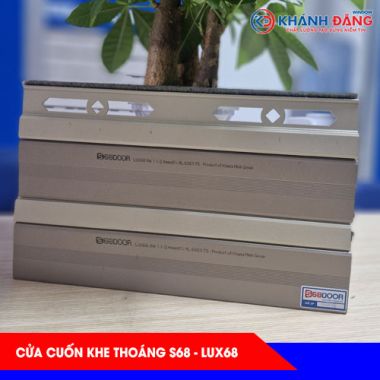 Cửa Cuốn Khe Thoáng S68Door - LUX68