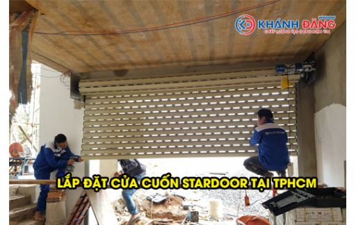 Lắp Đặt Cửa Cuốn Stardoor Tại TPHCM