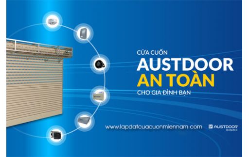 Cửa Cuốn Austdoor Chính Hãng An Toàn Bảo Mật