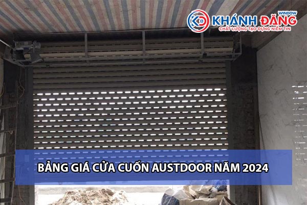 bảng giá cửa cuốn austdoor 2024