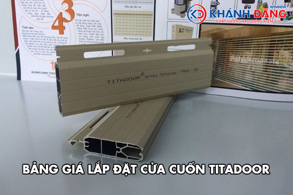 Bảng Giá Cửa Cuốn Titadoor Tại Đà Nẵng